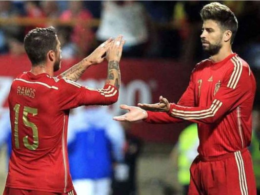 Sergio Ramos: 'A Gerard Piqué y a mí nos gusta tirarnos alguna piedrecita, pero ahora nos abrazamos'&nbsp;&nbsp;