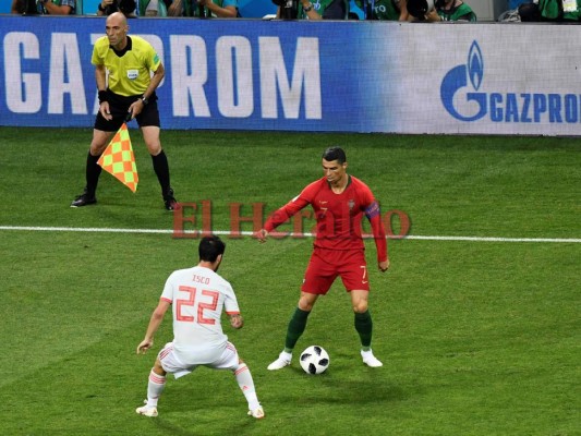 Con Triplete de Cristiano Ronaldo, Portugal empata 3-3 con España en Mundial de Rusia