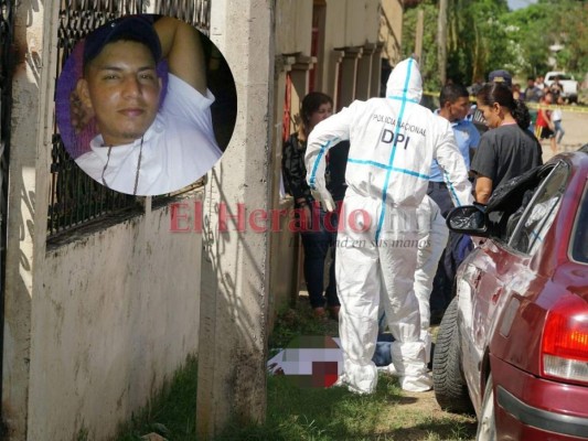 FOTOS: Escena del crimen de hombre acribillado frente a esposa e hijas