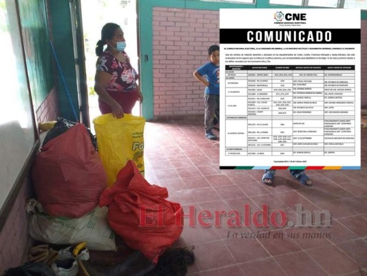 CNE moverá de dirección 14 centros de votación afectados por los huracanes