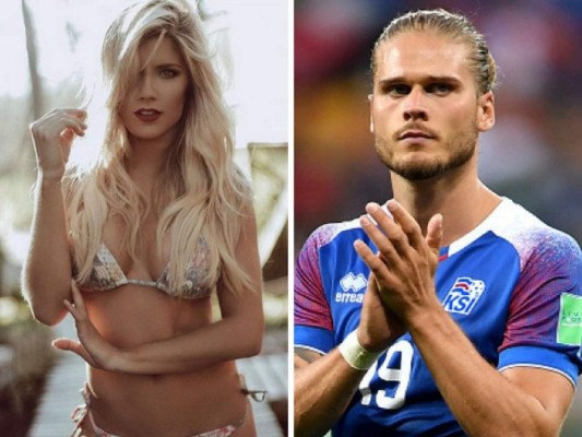Presentadora argentina chatea con el islandés Gíslason: El jugador más atractivo del Mundial