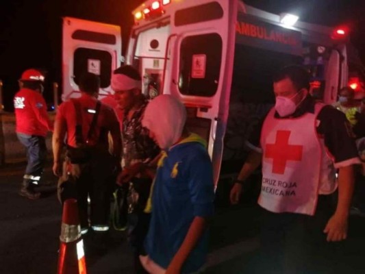 Varios migrantes hondureños entre las víctimas de accidente en Veracruz, México