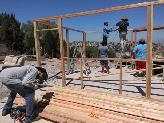 La casa refugio edificada por y para migrantes en México
