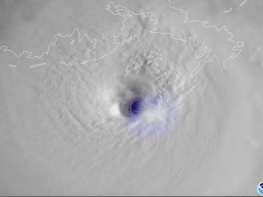 VIDEO: Así luce el monstruoso ojo del huracán Ida desde el espacio