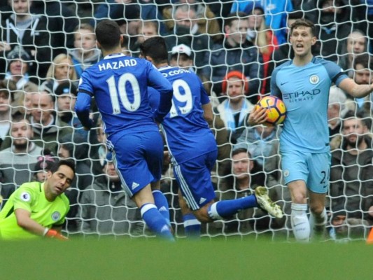 Chelsea propina dura paliza al Mánchester City en el juego cumbre de la Premier League