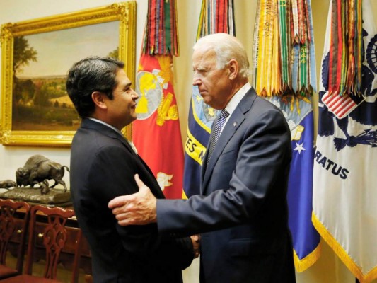 Presidente Hernández a Biden: 'Espero que podamos trabajar juntos para fortalecer la alianza de nuestros países'