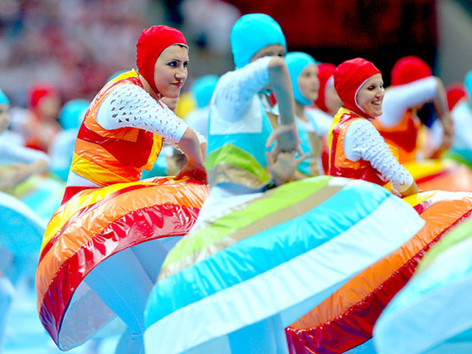 Las mejores imágenes de la inauguración de la Eurocopa 2012