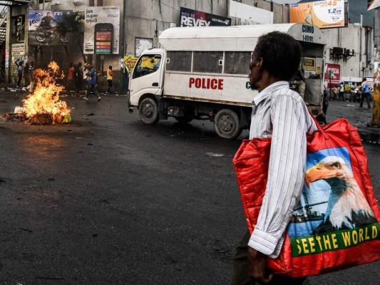 Violentas protestas en Haití por escasez de combustibles