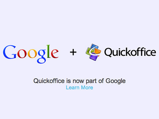 Google anuncia compra de QuickOffice