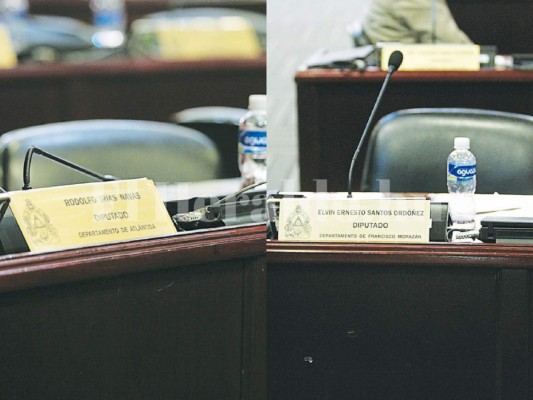Permanecen vacías las curules de los diputados implicados en el caso Pandora