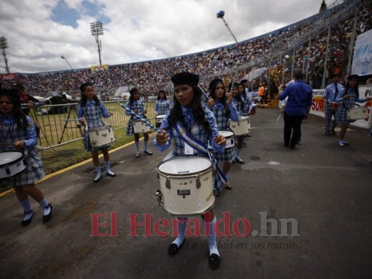 FOTOS: Las bandas que deleitaron a los hondureños este 15 de septiembre