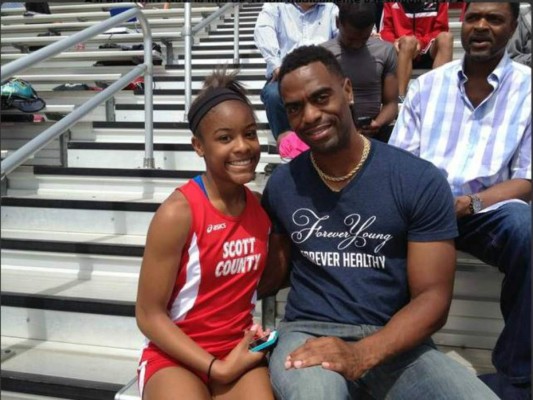 Muere baleada hija del astro del atletismo de EEUU Tyson Gay
