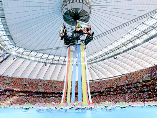 Las mejores imágenes de la inauguración de la Eurocopa 2012