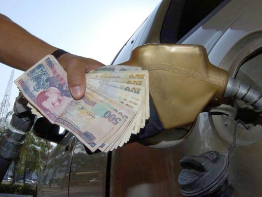 Diésel y queroseno bajarán más de un lempira el lunes