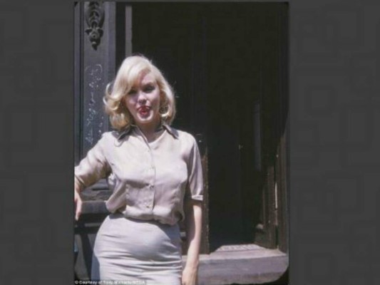 Publican polémicas fotos en las que Marilyn Monroe aparece embarazada