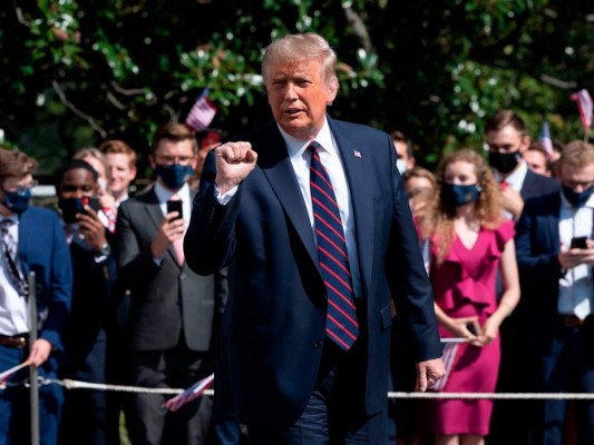 Elegantes y sofisticados, así lució la familia Trump en el debate presidencial