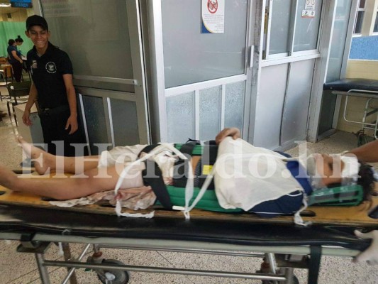 Honduras: Al menos siete heridos deja accidente vehicular en cuesta La Moramulca