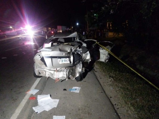 Los destrozos causados por accidente en Taulabé que deja luto en Honduras