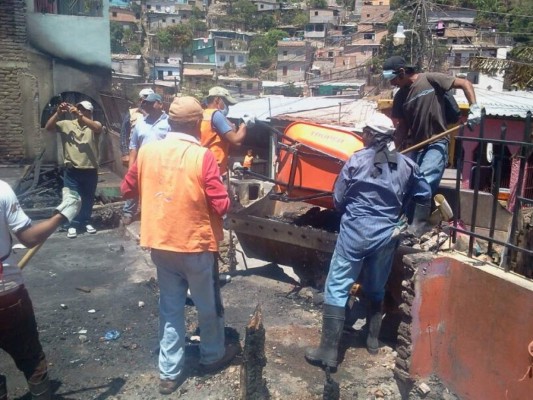 Incendio en Comayagüela deja 83 damnificados