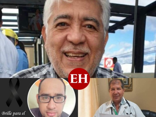 Tres médicos hondureños murieron de covid-19 este domingo