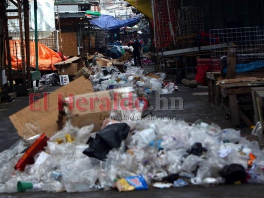 Montañas de basura amanecieron en la capital tras celebración de Año Nuevo (FOTOS)
