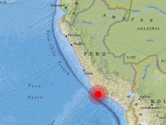 Un sismo de 7,3 grados deja dos muertos y decenas de heridos en Perú&nbsp;&nbsp;