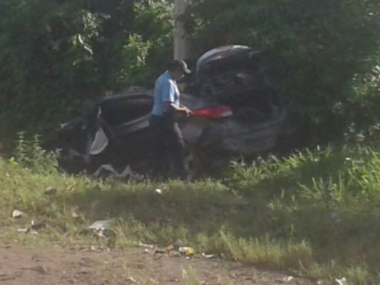 FOTOS: Las tristes imágenes del fatal accidente en El Progreso, Yoro