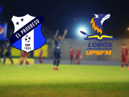 Lobos UPNFM se lleva el triunfo en visita al Honduras Progreso