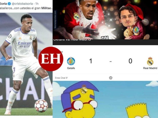 Real Madrid inicia el año siendo protagonista de los memes tras perder 0-1 contra Getafe