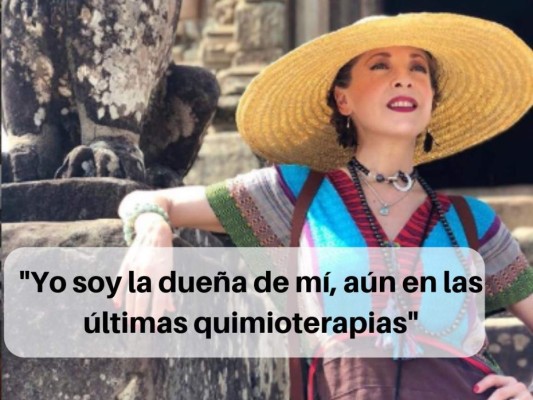 Edith González y sus poderosas frases durante su batalla contra el cáncer