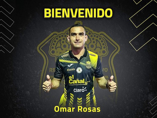 Omar Rosas es el nuevo fichaje del Real España&nbsp;&nbsp;