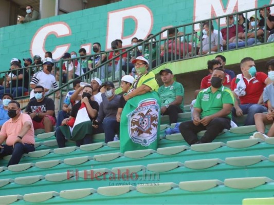 Belleza, calor y buen ambiente en la previa del juego entre Motagua y Marathón