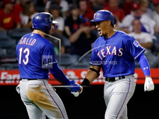 Guzmán, Gallo y Minor guían a Rangers ante Angelinos&nbsp;&nbsp;