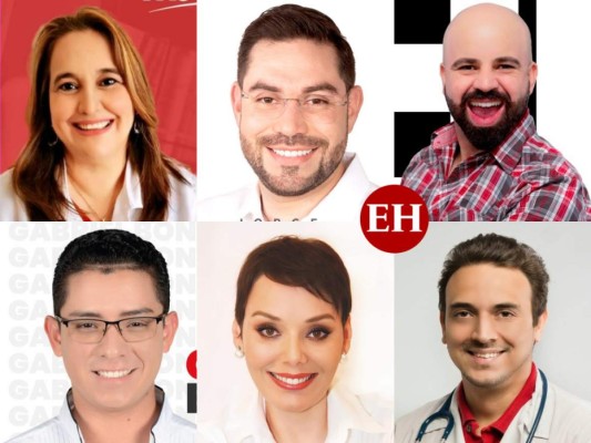 Rostros de los 23 candidatos a diputados de Libre en Francisco Morazán