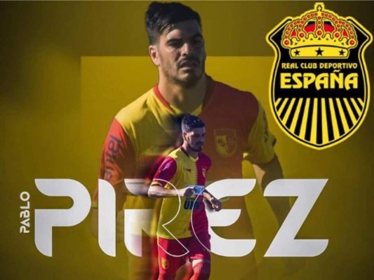 Real España contrata a defensor uruguayo Pablo 'Chino' Pírez&nbsp;&nbsp;
