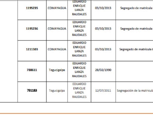 Caso Pandora: Listado de bienes que la Maccih solicita pasen al Estado