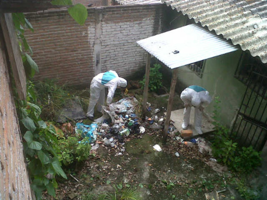 Policía inspecciona la cuarta 'casa loca”