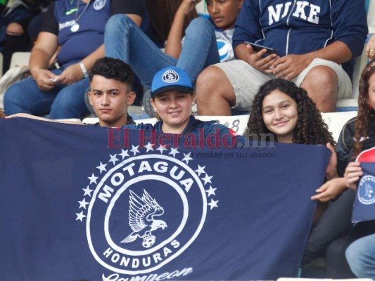 El ambiente previo al Motagua vs Marathón en el Estadio Nacional