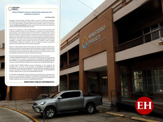 Presentan caso de corrupción 'Hermes” que involucra a dos secretarios de Estado