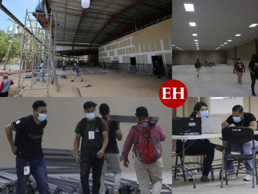 Preparan lugar donde se realizará escrutinio especial de actas impugnadas (FOTOS)