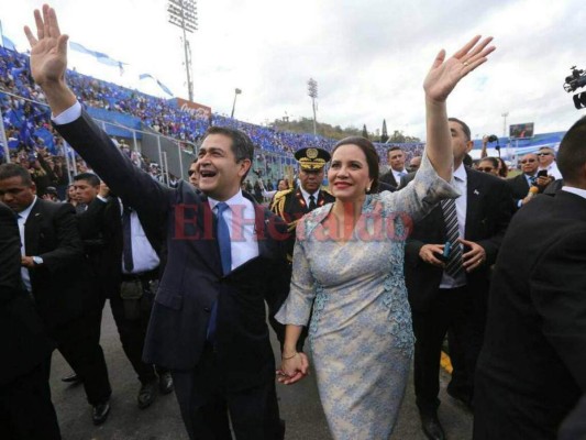 La reconciliación es el primer reto para el presidente Juan Orlando Hernández