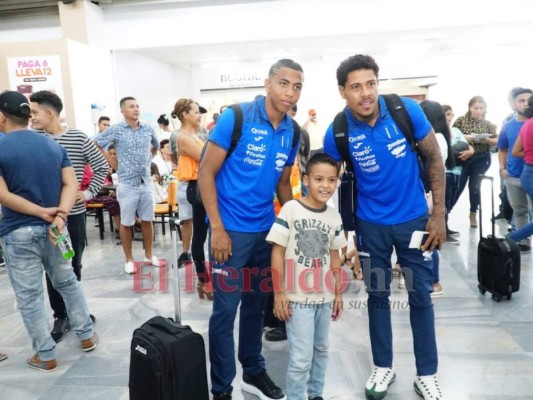 Así fue la salida de la Selección de Honduras a Paraguay