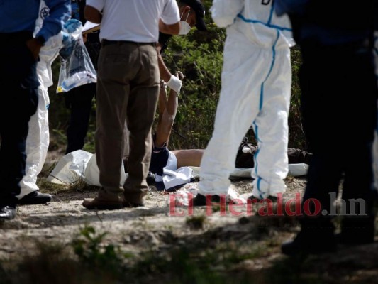 Las imágenes del atentado que dejó un muerto y un herido en Amarateca