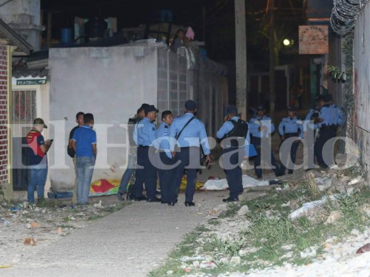 Masacran a cuatro personas a quemarropa en la Arturo Quezada de Comayagüela