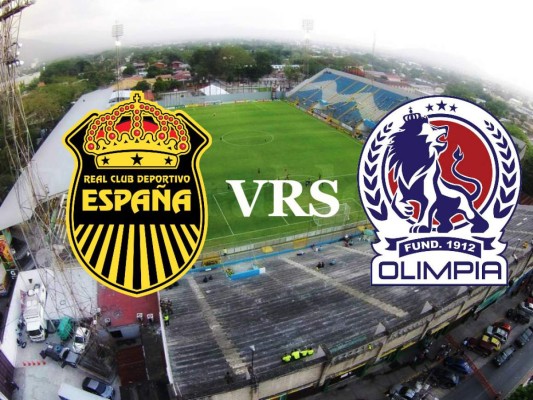 Olimpia ganó 3-1 al Real España en el estadio Morazán