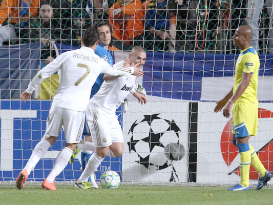 Real Madrid con un pie en semifinales de la Liga de Campeones