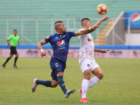 Olimpia venció 2-0 a Motagua en la semifinal de ida en el estadio Nacional