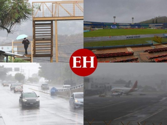 Fuerte lluvia sorprende a los capitalinos este Sábado Santo (FOTOS)