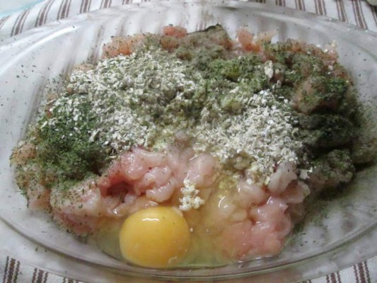 Albóndigas de pollo dietéticas