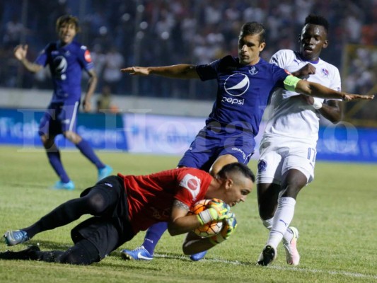 Empate a cero en el clásico de semis entre Motagua y Olimpia, sin daños a terceros